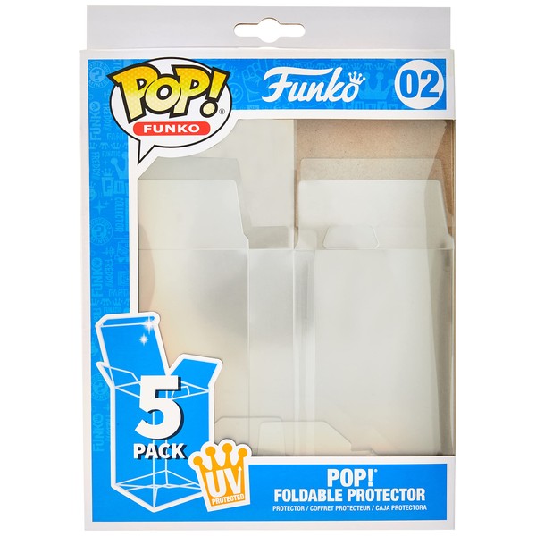 Funko POP Pop! 5 Pack Foldable Pop Protector Cases -