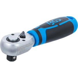 BGS 644 Mini Reversible Ratchet Output, External Square 12.5 mm (1/2 Inch)