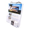 Calendars and More House Shaped, Clear Acrylic Brochure Holder with