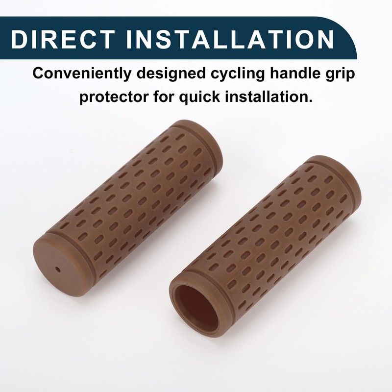 TUCKBOLD Bike Handlebar Grips Covers 90mm Long Lightweight | Bicycle