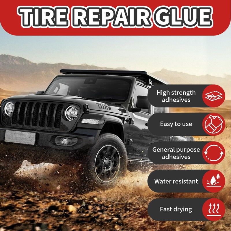 Tire Repair Glue, Rubber Cement Tire Repair, RC Tire Glue,