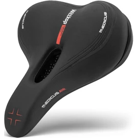 Wittkop Bike Seat, Waterproof Bicycle Saddle for Comfort, Mountain & Road Biking, Wide Bike Seats for Men & Women, BMX, MTB, Bike Seat Comfort, Waterproof Bike Saddle with Innovative 5-Zone-Concept