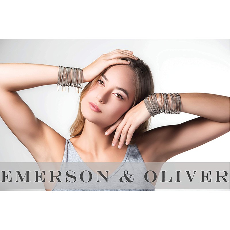 Emerson & Oliver - Sets of 25 Dia Bracelets (Stainless