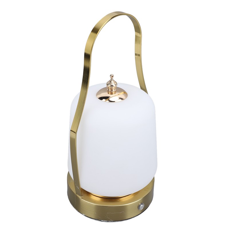Cordless Lantern LED Retro Rechargeable Stepless Dimming 3 Lighting Modes