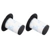 2Pcs Robot Vacuum Cleaner Replacement Filter for Rowenta ZR009002 RH9252