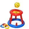SENSORY4U Pool Float Games Including Floating Basketball Hoop for Pool,