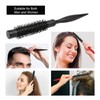 ShiningUU 2pcs Small Round Hair Brush Women Blow Dry, Anti-Static