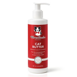 Warren London Cat Hydrating Butter | Unscented Leave-in Conditioner Lotion for Soft, Shiny Fur | Deep Moisture & Detangling for All Breeds