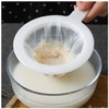 Kitchen Ultra-Fine Nylon Mesh Strainer 5.51 Inch, Plastic Sieve Fine