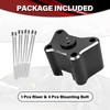 Hutexico 2" Aluminum Handlebar Riser Kit Mount Clamps for Can