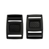 EesTeck 10 Pack 20mm Release Buckles Plastic Center Release Buckle