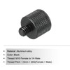 sourcing map Microphone Stand Adapter M10 Female x 1/4 Male