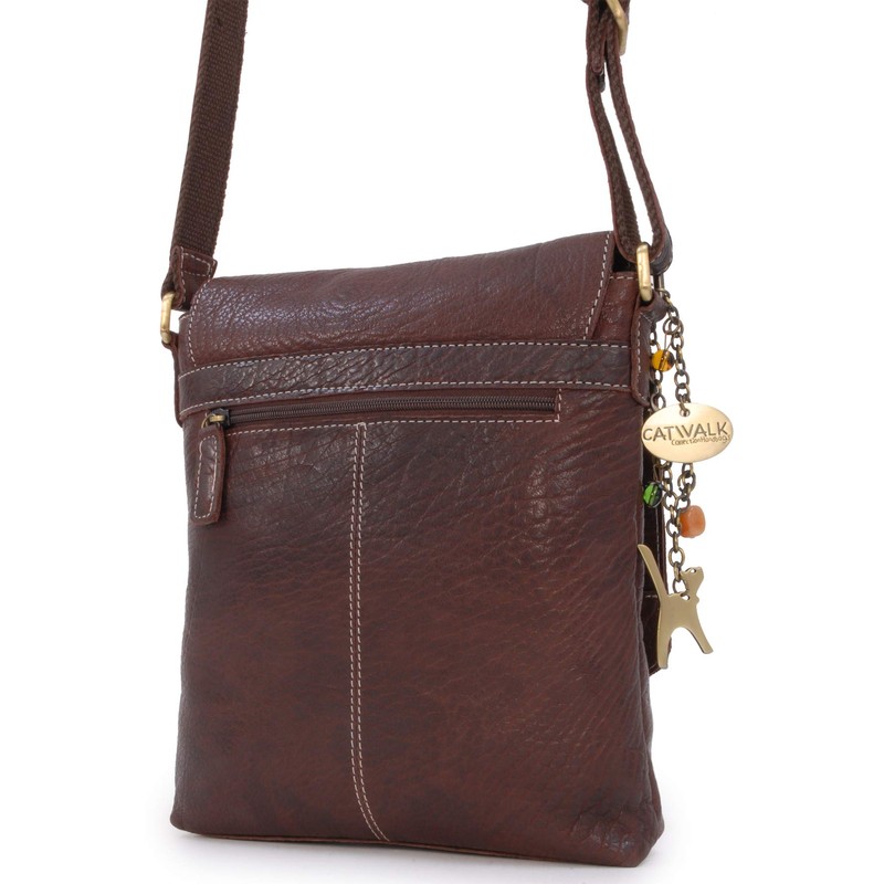 Catwalk Collection Handbags - ANJA Women's Leather Shoulder Bag -