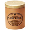 Mino Ware K60706 Terracotta Canister Coffee