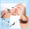 4 Pcs Rubber Tipped Tweezers For Crafting Plastic Tweezers Craft