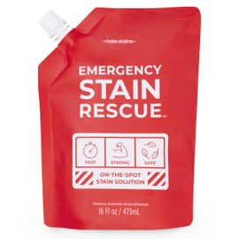 Emergency Stain Rescue Stain Remover Spray - Fast-Acting Spray for Laundry - Carpet Spot Removal & Oil, Grease & Blood Remover for Clothes & Upholstery - 16 Fl Oz (Pack of 1)