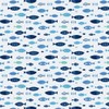 Hamamonyo FUROSHIKI Cloth (Furoshiki, 35.4 inches (90 cm) Sakana Common