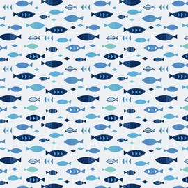 Hamamonyo FUROSHIKI Cloth (Furoshiki, 35.4 inches (90 cm) Sakana Common