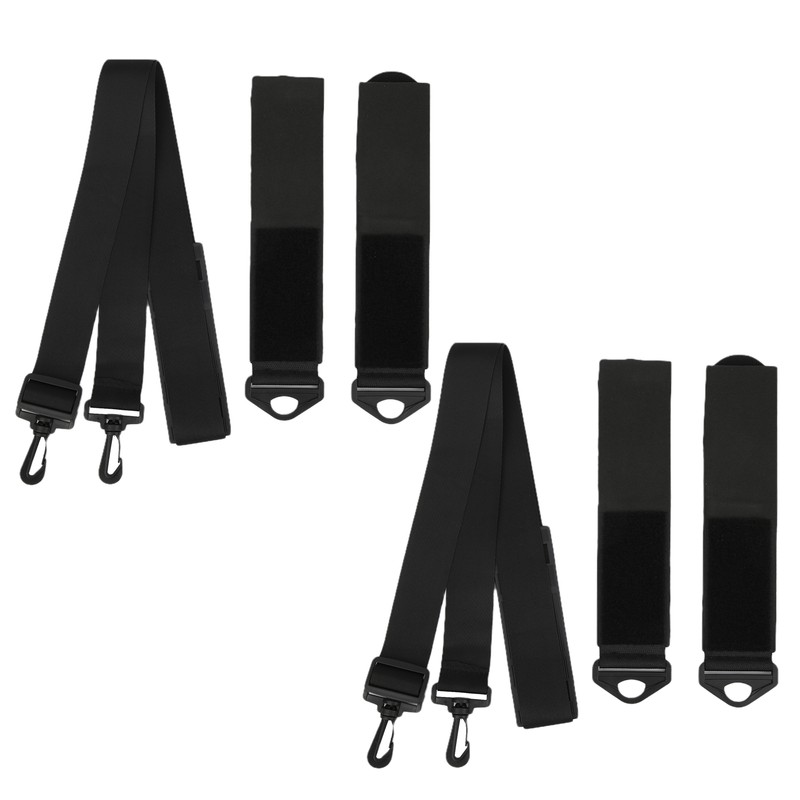 2Set Snowboard Shoulder Straps Handle Double Skis Fixing Strap Sleigh