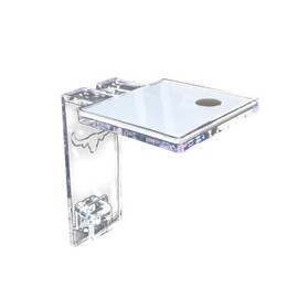 AIMALL Aquarium Light LED Lamp Aqua Plant Fish Tank Lighting Clip-On Bracket Light, Ultra-Thin Acrylic Design, USB Connection, 8.5x1.2x4 Inches