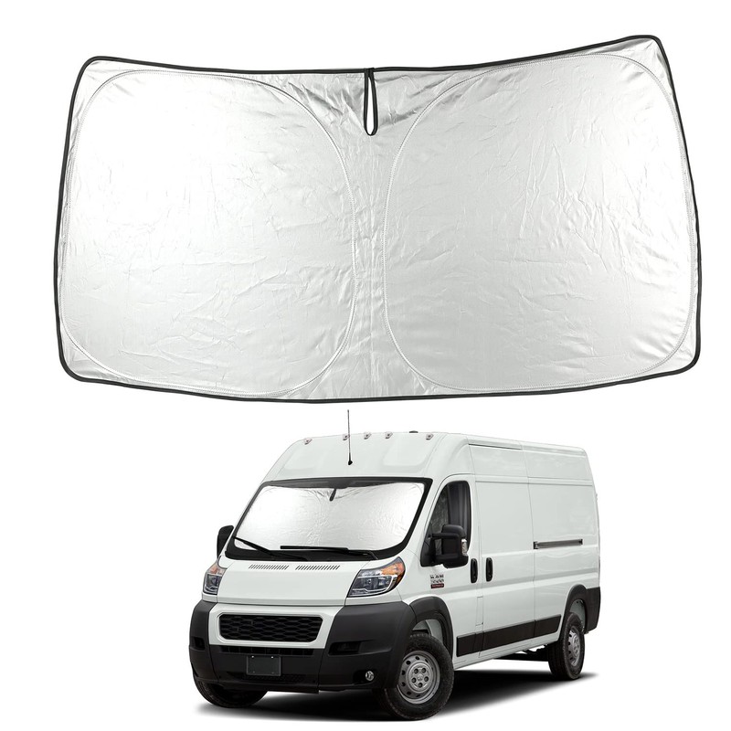 ROCCS Windshield Sunshade UV Ray Reflector for 2014-2025 Dodge RAM