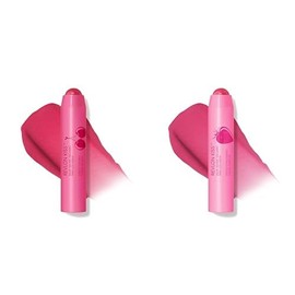 Revlon. Kiss Bálsamo Cereza + labial tintado beso hidratación duradera SPF 20 aceites frutas naturales fresa fresca 025 0.01oz