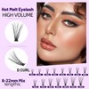 Bodermincer 200pcs/Pack C Curl 20 Root Thickness 0.07mm Professional Makeup