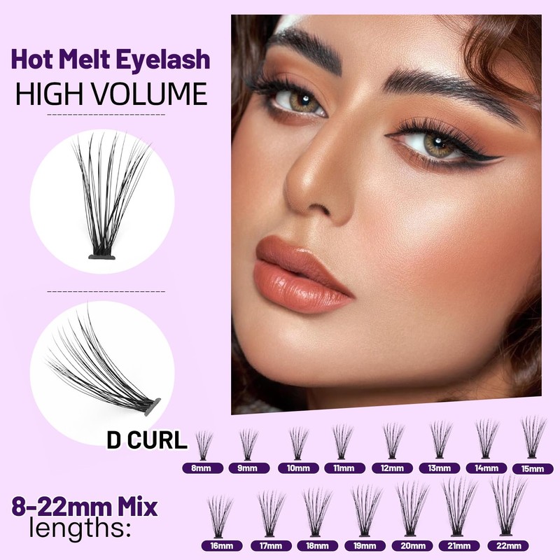 Bodermincer 200pcs/Pack C Curl 20 Root Thickness 0.07mm Professional Makeup