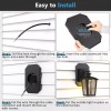 Dremica Outdoor Siding Light Mounting Block W/Built-in Electrical Box 4"