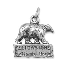PRECIOUS STARS Sterling Silver Yellowstone National Park Charm