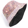 MESU Sequin Bucket Hat Shiny Bling Sun Hats Glitter for