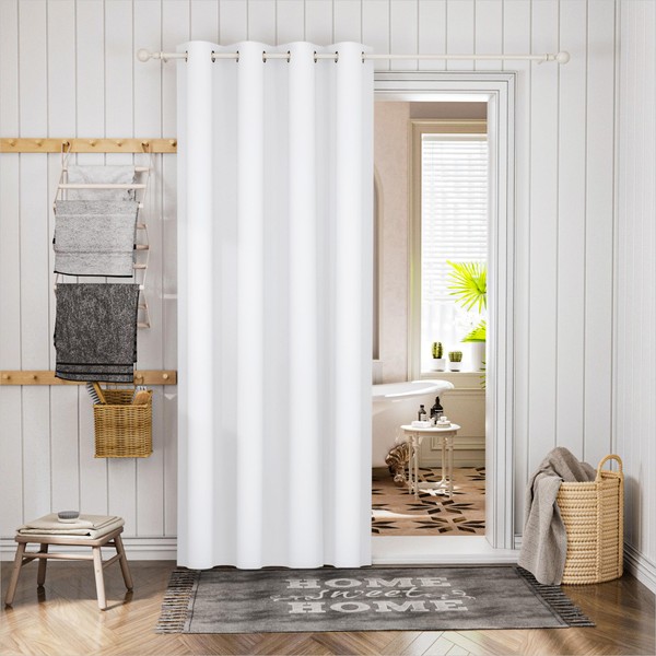 BGment Room Darkening Curtains 84 Inch Length for Closet Door,