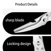 Poultry Shears Heavy Duty, Kitchen Scissors Stainless Steel for Food,