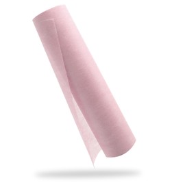 YUNSHANGHE Non-Woven Table Runner, 30 cm x 25 m Table Decoration, Table Runner, Decorative Table Runner for Christening, Communion, Birthdays, Weddings and Party (Light Pink)