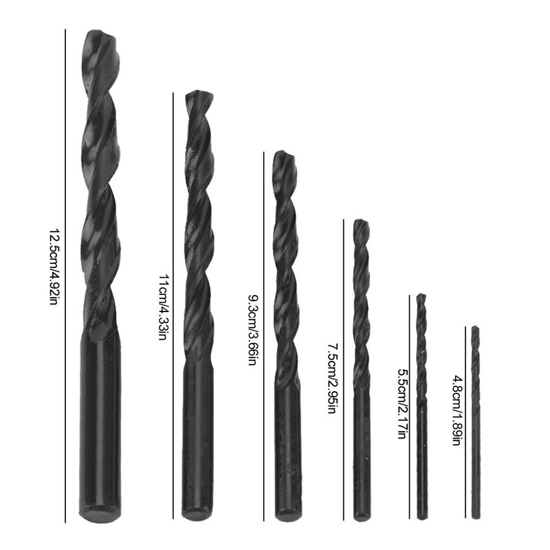 QANYEGN Reverse Screw Extractor Set, Reverse Drill Bit Extractor Set,