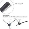 AUNMAS 2PCS Side Brush Accessory for ILIFE a7 v8S Robot