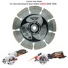 2 x TopsTools CS115D 115mm 9.5mm Bore Diamond Tipped Saw