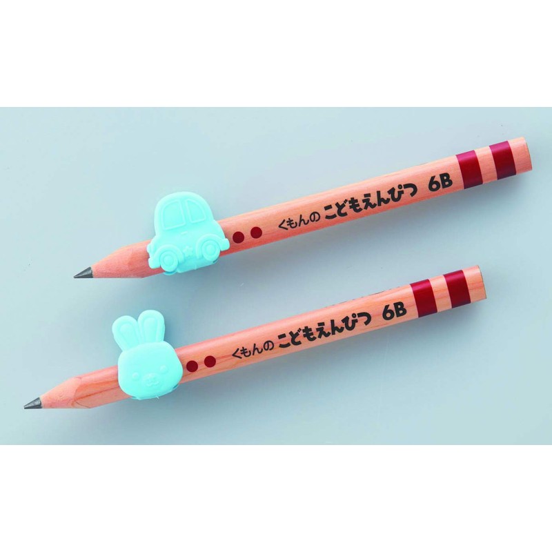 Kumon KUMON Children's Pencil 6B x 1, Triangle Pencil Cap