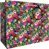 JILLSON & ROBERTS Jumbo Gift Bags with Foil Accents, Floral