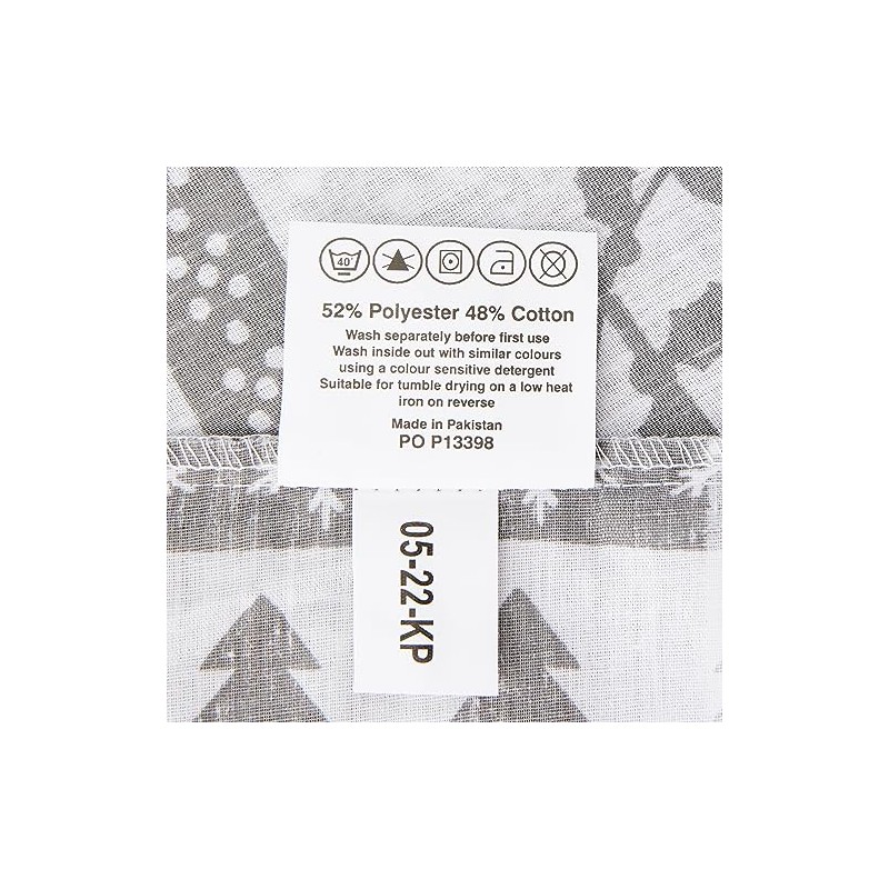 Noel Quilt Duvet Cover and 2 Pillowcase Bedding Bed Set