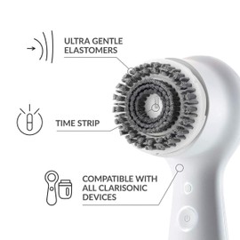 Charcoal Facial Cleansing Brush Head Replacement Compatible with Clarisonic Devices
