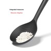 Starfrit Nylon Spoon with 4 Integrated Measures - Flat Edge