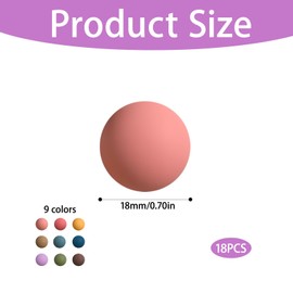 18 Pieces of Magnets, Macaron Magnetic Fridge Magnets, Cute and Colorful Strong Decoration Fridge Whiteboard Magnet, Suitable for Office Whiteboard Storage Cabinets and Kitchen