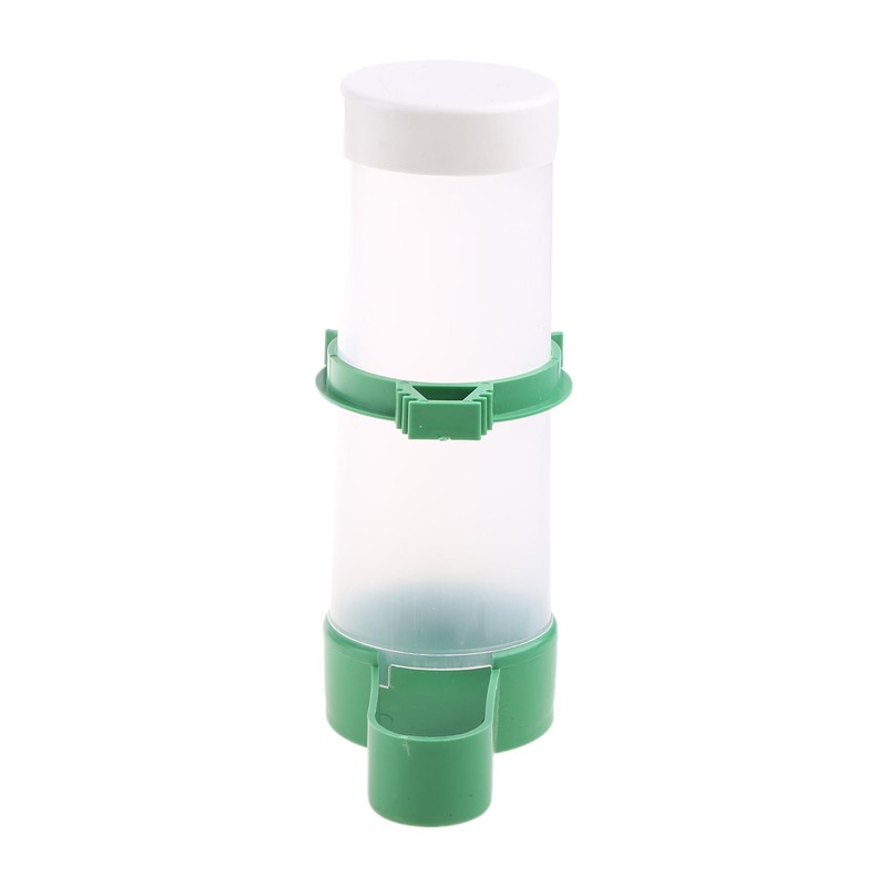 BOGEEL Bird Waterer Parrot Feeders Automatic Water Food Dispenser for