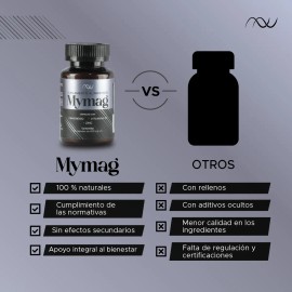 Magnesio (citrato, gluconato, glicinato, óxido) con Vitamina D3 y Zinc | Cápsulas Minerales para Apoyo Muscular, Salud Ósea, Sistema Nervioso y Rutinas de Bienestar Físico Activo