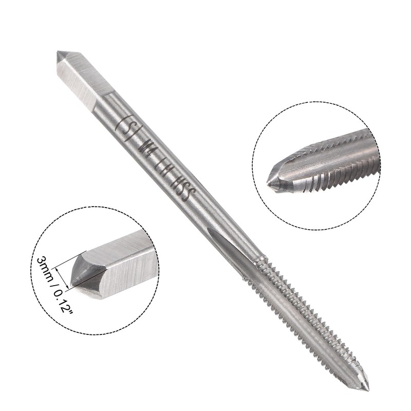 sourcing map M4 x 0.7mm Metric Left Hand Tap and