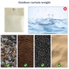 BEELUKY 8er-Pack Vorhangboden Sandsack Outdoor Vorhang Gewichte mit 8 Clips
