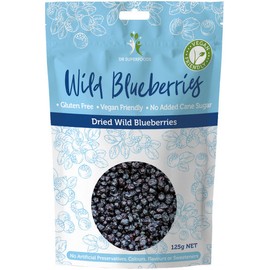 Dr Superfoods Wild Blueberries Organic 125g