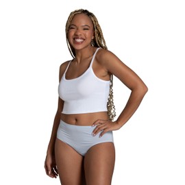 Fruit of the Loom Women's Underwear Breathable Panties (Regular & Plus Size), Low Rise Brief - Micro Mesh - 6 Pack, 7