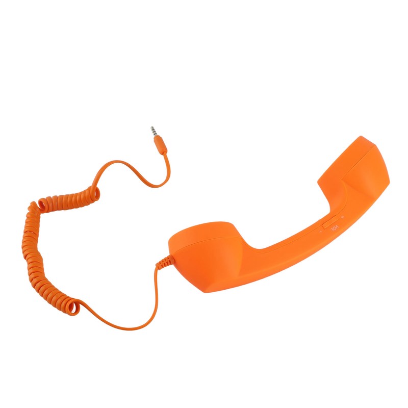 Cell Phone Handset USB C Radiation Proof Vintage Phone Handset